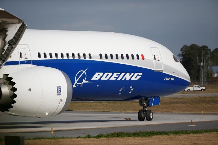 Boeing прекращает полеты самолетов 777X из-за обнаруженных повреждений конструкции, стоимость акций падает