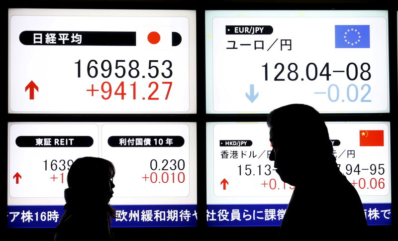 Рынок акций Японии закрылся падением, Nikkei 225 снизился на 4,82%