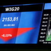 Рынок акций  Польши закрылся ростом, WIG30 прибавил 0,77%