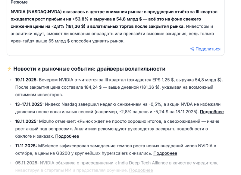 Все ждут отчет Nvidia, от которого зависит всё — вот, что об этом думает ИИ